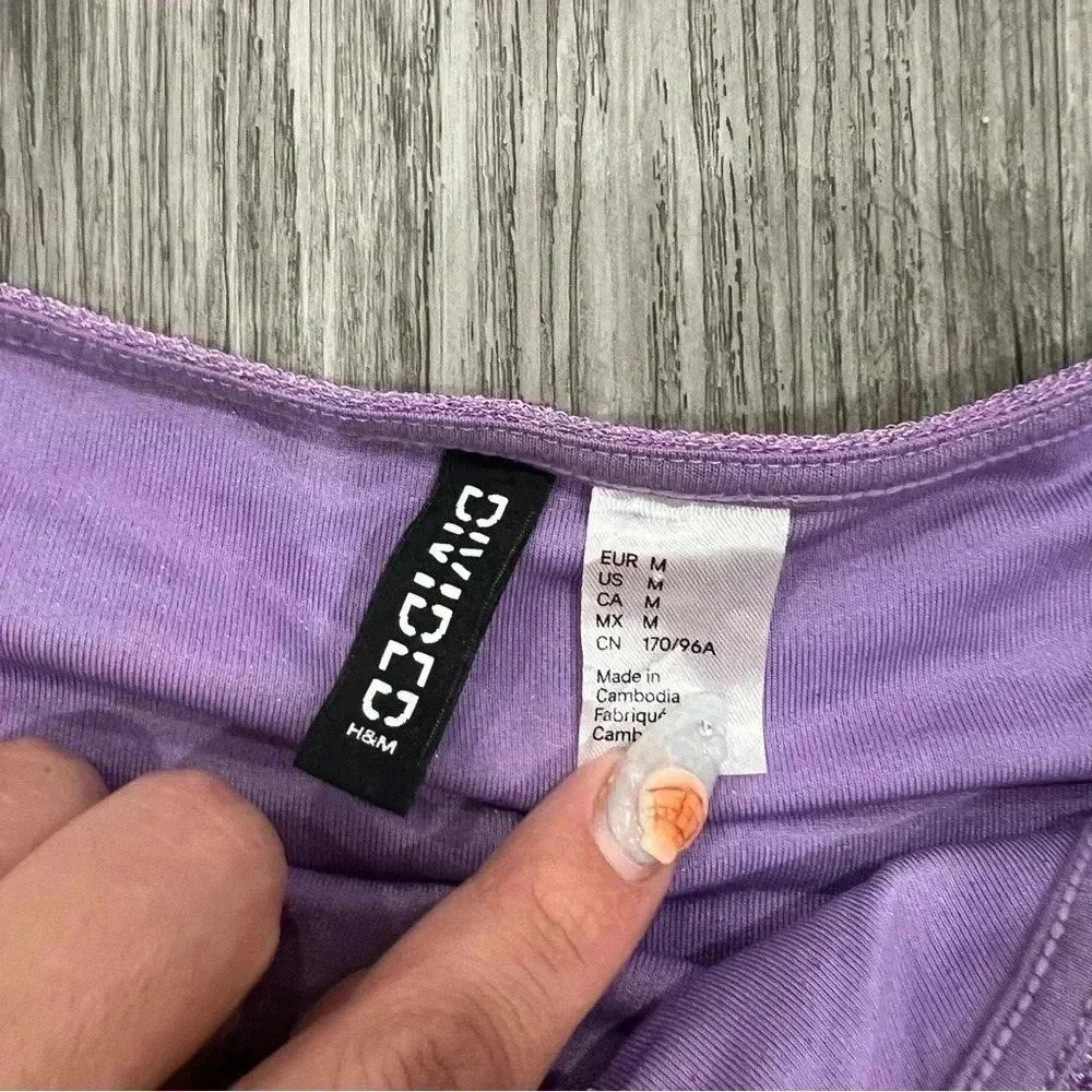 H&M Lavender Halter Neck Dress - Picture 3 of 4